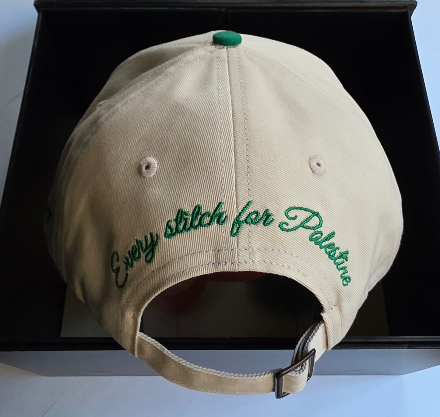 BOY-COTT  Symbol of solidarity cap for Gaza's infants