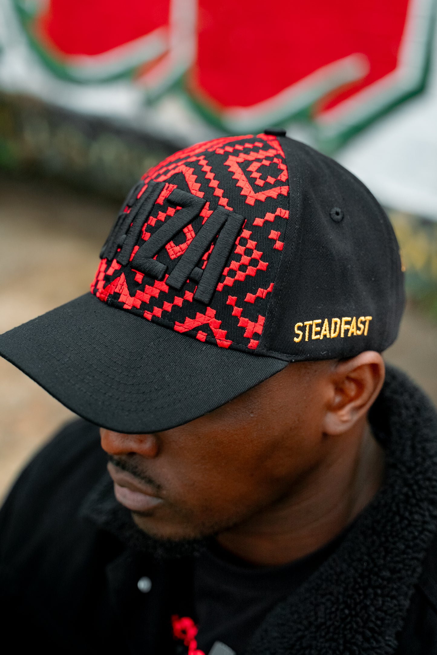 STEADFAST GAZA  premium Tatreez cap