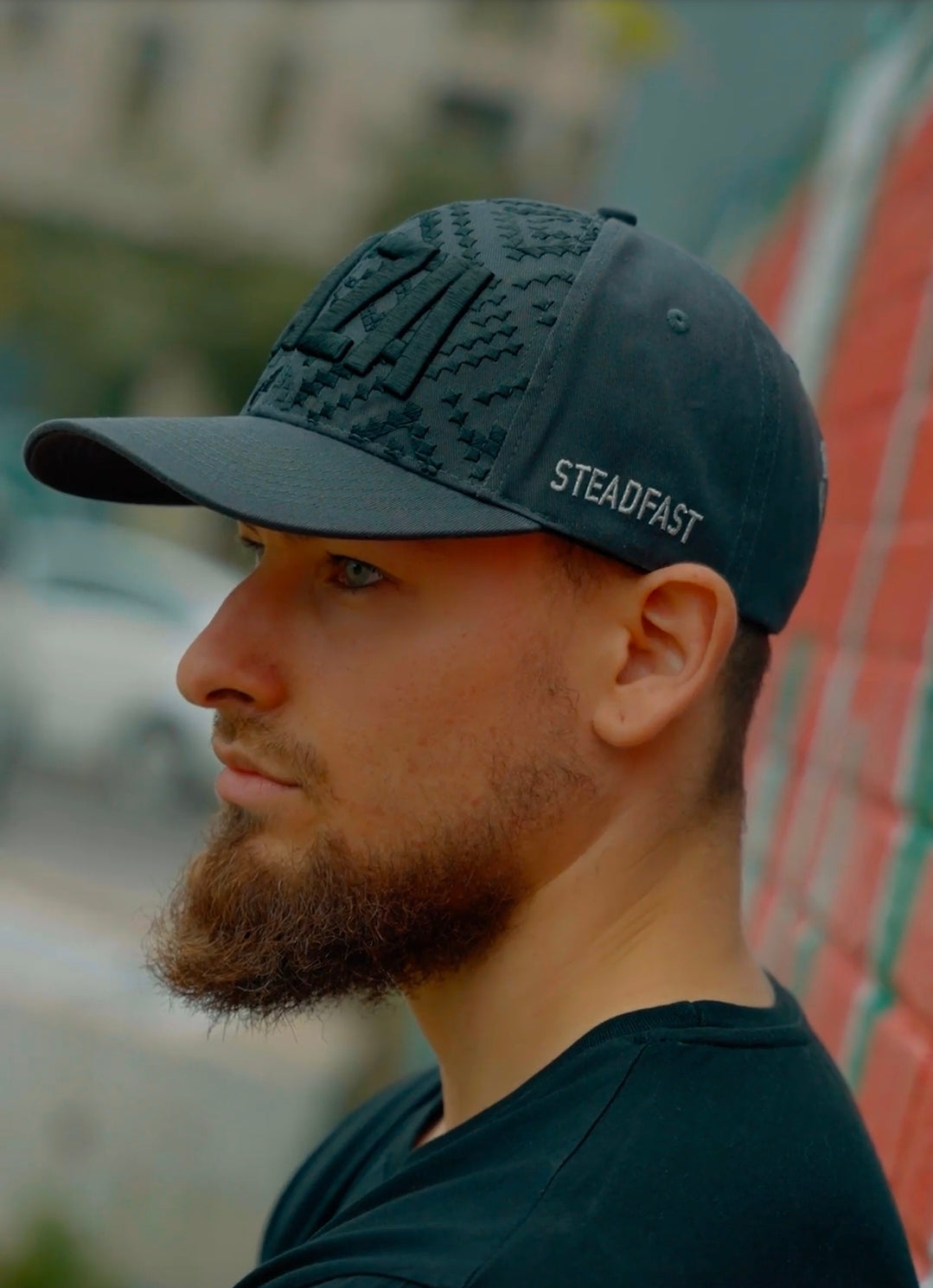 STEADFAST GAZA  premium Tatreez cap