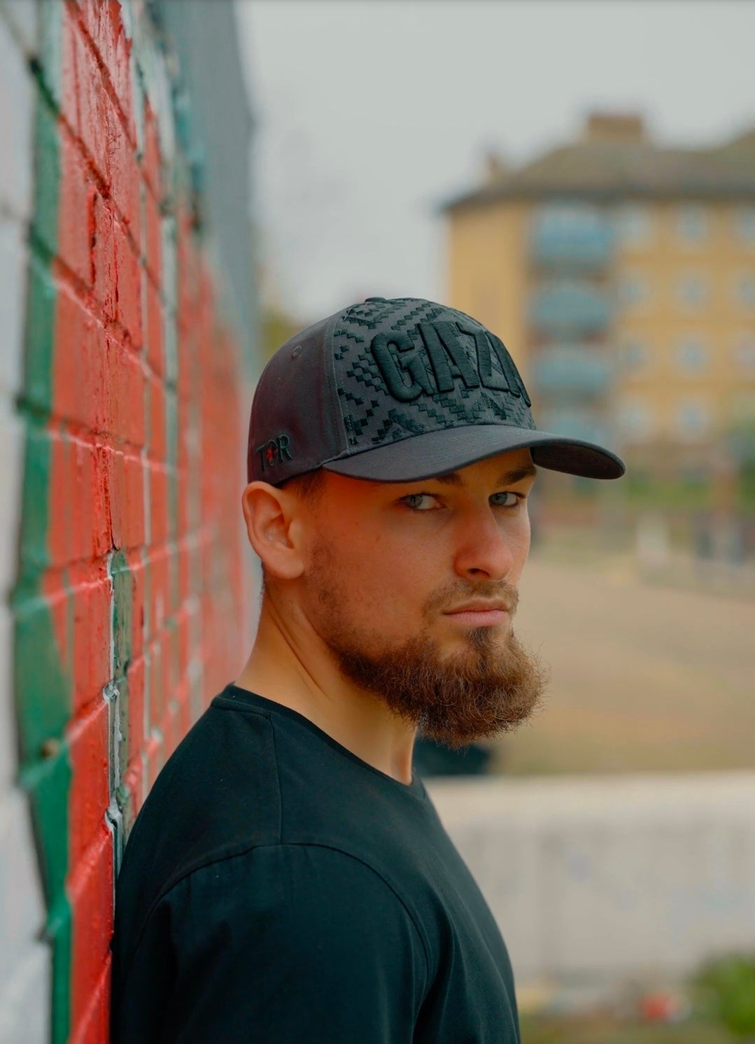 STEADFAST GAZA  premium Tatreez cap
